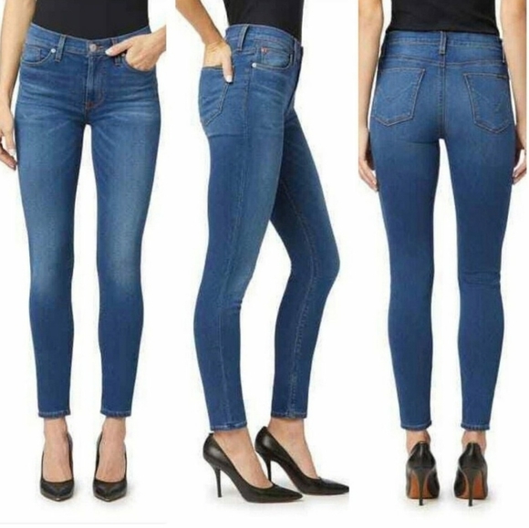 Hudson Natalie Mid Rise Super Skinny Jean Sz27
